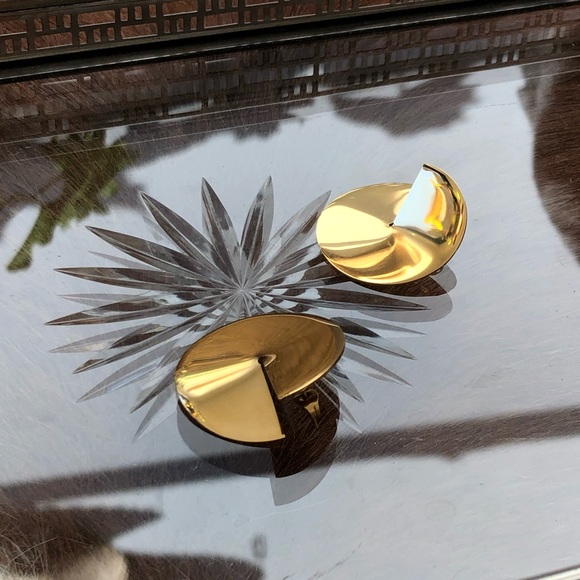 THE PAPERCUT DISC EARRING - Picture 5 of 5